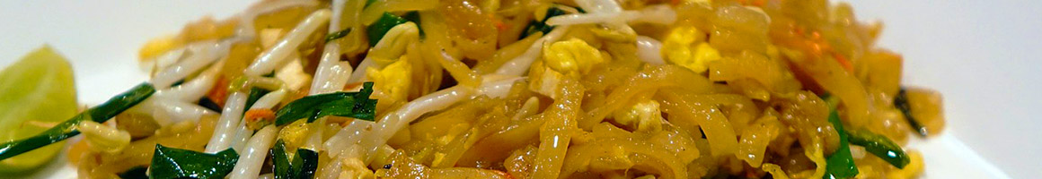 Eating Chinese Thai at Far East Chinese and Thai Food restaurant in Clawson, MI.
